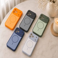 001 Window casing 2 color Premium Case frosted lens Non mag safe For SAMSUNG A13 A23 A14 A15 A16 A17