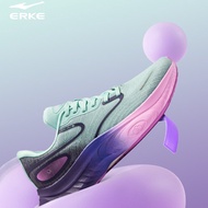 Erke women's running shoes, lightweight, soft-soled, responsive, professional sports shoes