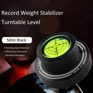 Tenlysound Record Weight Disc Stabilizer 10.2Oz Turntable Level with Bubble 50Hz Speed Measure Strob