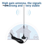 [Aresuit] Dual Frequency Reception SMA Head External Digital Antenna FM Signal Booster Roof Antenna Car Accessories