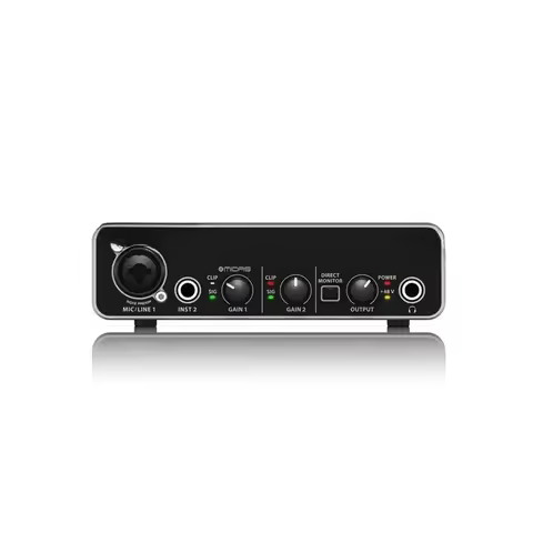 UMC22 external sound card recording and arranging 24bit/48KHZ zero delay