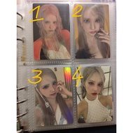 VIVIZ Eunha Official Photocards