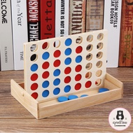 เกมส์เรียงสี่ 4 in row เกมเรียงสี่ ทำจากไม้ Connect Four