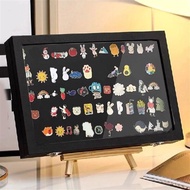 Badge Display Case Pin Display Case Black Transparent