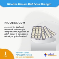 NICOTINE GUM 1 BOX 210 GUM 100% ORI JNKM