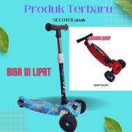 SEKUTER KICKBOARD MAINAN SEKUTER ANAK SEKUTER RODA3 -  bicycle storeku