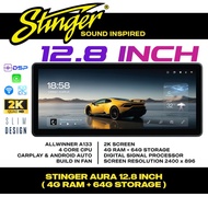 Stinger Aura Series 4Ram + 64Storage 12.8" Android Player 2K SCREEN