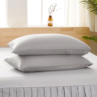 IRUZ2KSHOP Single Pillow Case Simple Solid Color Brushed Fabric
