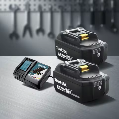 100% Original Makita 9Ah6Ah/5Ah for Makita 18V tool Battery Replacement Lithium Battery+charger+elec