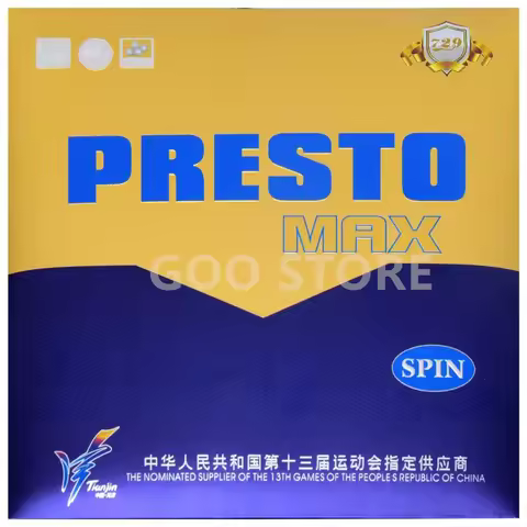Friendship 729 PRESTO MAX SPIN SPEED Table tennis rubber non-tacky cake macroporous sponge ping pong