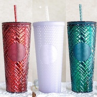 Starbucks Jeweled Holiday Cold Cup 24oz. & Icy Bling 24oz.