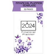 2024 Financial Planner - Digital Template Planner