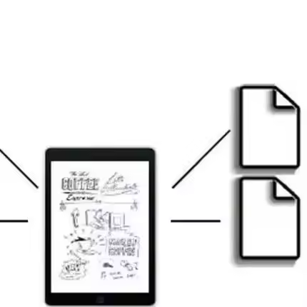 Wacom CDS610S Bamboo Slate Smartpad Digital Notebook Wireless Eco-Friendly Material Gray Small