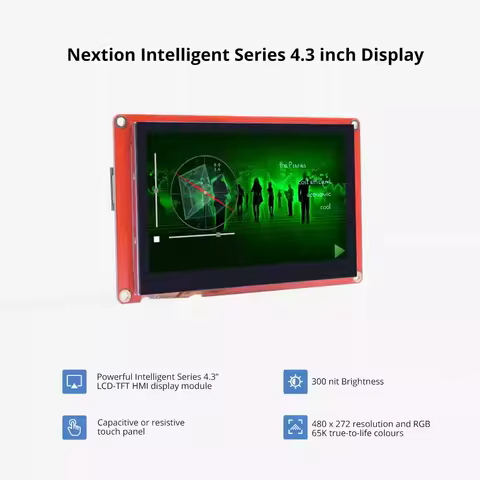 Nextion NX4827P043-011R/NX4827P043-011C 4.3 inch HMI TFT LCD Touch DISPLAY Module Human Machine Inte