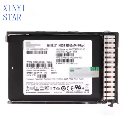 New Bulk 960GB SAS 12G RI SFF 2.5 Inch SC DS firmware SSD