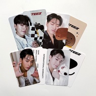 4pcs ATEEZ GOLDEN HOUR Part.2 Photocards Hongjoong Seonghwa Yunho Yeosang SOLO Waterproof Postcards 
