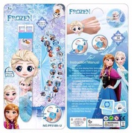 Cartoon girls frozen Figure Electronic Glowing Toys boys cars Watch 3D deformation toys for children