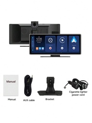 XUDA MỚI 11,26 inch 4K DVR không dây Carplay và Android Auto Camera hành trình di động Màn hình cảm 