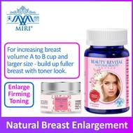 Breast Enlargement Capsule & Cream. Miri Beauty Revital + Breast Cream. Effective Bust Enlargement F