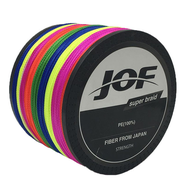 JOF PE4 สายเบ็ดตกปลา 1000 เมตร 2.0/4.0/5.0 เอ็นตกปลา แบบเชือกถัก แรงม้าสูง สายถัก 4 เส้น ยาว แรงม้าส