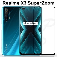 ฟิล์มกระจก นิรภัย เต็มจอ เรียวมี เอ็กซ์3 ซูเปอร์ซูม  Use For Realme X3 SuperZoom Full Glue Tempered Glass Screen