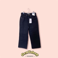 Zara [แท้💯] กางเกงยีนส์กระบอกใหญ่ (สียีนส์เข้ม)