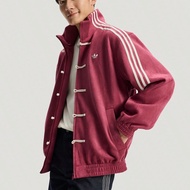 Adidas (ADIDAS) Adidas Originals CTT FW25 3.1 SOFT New Chinese Style Loose Zip Striped Long Sleeve J