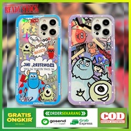 Casing Samsung A32 5G Case Silicon Cute Character Monster.INC
