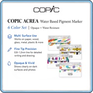 COPIC Acrea Water Based Pigment Marker Set 6 Colors Vivid / Light / Deep / Neutral or Complete 24 Co