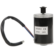 มอเตอร์ไฟฟ้าแบบแปรงถ่าน MY6812 150W 24V DC พร้อมล้อโซ่และล้อซิงโครไนซ์