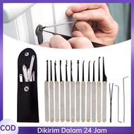 15pcs Locksmith Tool Set Locksmith Tool Locksmith Tools Door Padlock Locksmith Tools