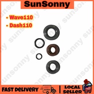 HONDA WAVE110 WAVE 110 DASH DASH110 OIL SEAL SET / OIL SEAL COMPLETE SET ( NOK ) - UP