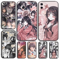 Anime Cute girl waguri kaoruko R5 for iPhone 15 16 17 Plus Pro Max Air Compatibility TPU phone case 