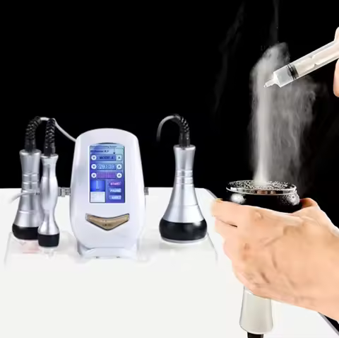 3 in 1 40k ultrasonic cavitation machine body slimming weight loss care beauty equipment mini 40k va