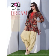 Z 007 Designer Kurti with Dhoti Pants