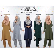 🔥NEW ARRIVAL🔥 [BY REEFA] SUIT LABUH MUSLIMAH CAMILLA|SET SELUAR BAJU WITH PLUS SIZE| LESS IRON|WOMEN SUIT|CASUAL OUTFIT