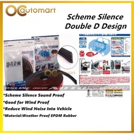 SCHEME SILENCE Double D 4.3 Meter Air (Sound proof) Reduce Wind Sound For car Door