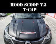 สคู้ปตกเเต่ง V.3 BT 50 PRO ปี 2012-2020 รถ 2ประตู CAB แคป รถ 4ประตู 4Drs. สีดำด้านตัดเเดงโลโก้แดงเคฟ