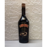 Empty Baileys Coffee Flavor 1 Liter Bottle