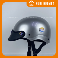 Mũ bảo hiểm nửa đầu gắn ốc salaya long đền titan lục bảo ngũ sắc TẶNG TEM BIKER nón bảo hiểm gắn ốc