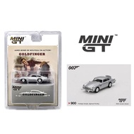 Mini GT No. 900 Aston Martin DB5 Goldfinger James Bond 007 French Blister Packaging