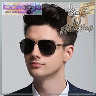 Porsche Men's Aviator Sunglasses Original Polarized 8722