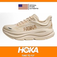 （original）HOKA ONE ONE Bondi 9 Beige Unisex Low-top Running Shoes