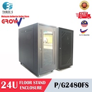 GrowV 24U Server Floor Stand Rack 600x800x1200mm (P/G2480FS)