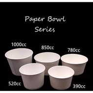 1000set with Lid 390cc Paper Bowl per carton