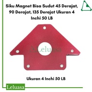 SIKU Magnetic Welding Elbow Can Be Corner 45 Degrees, 90 Degrees, 135 Degrees Size 4 Inches 50 LB