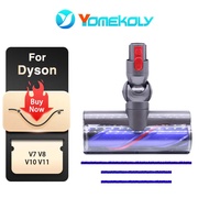 for Dyson V6 V7 V8 V10 V11 vacuum cleaner spare parts replacement roller head soft plush strip  electric floor brush  suction blue hose