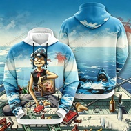 Rock Band Gorillaz Tour 3d Print Hoodies Men Women Fashion Hoodie Sweatshirt Unisex Tracksuit Autumn