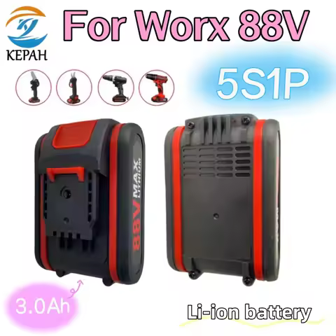 For Worx 88V Li-Ion Battery For High-voltage Electric Pruning Saw/One Handed Electric Saw/Logging El