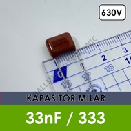 Milar 33n / 333 630V Kapasitor / Capacitor Mylar 33nF nF